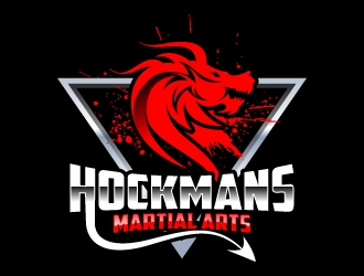 Hockmans Martial Arts logo design by uttam