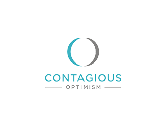 Contagious Optimism  logo design by blackcane