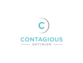 Contagious Optimism  logo design by blackcane