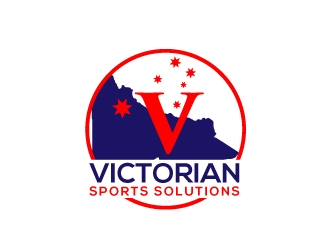 Victorian Sports Solutions logo design by tukangngaret