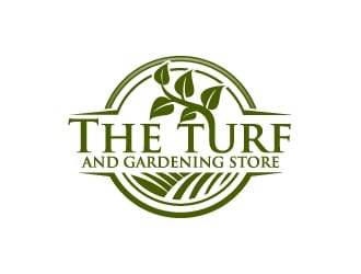 The turf and gardening store logo design by uttam