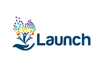 LAUNCH logo design by Marianne