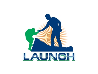 LAUNCH logo design by uttam