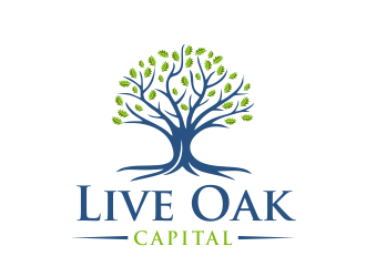 Live Oak Capital logo design by aldesign