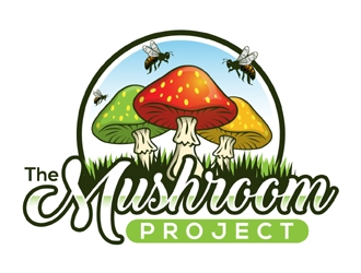 The Mushroom Project logo design by MAXR
