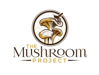The Mushroom Project logo design by DreamLogoDesign