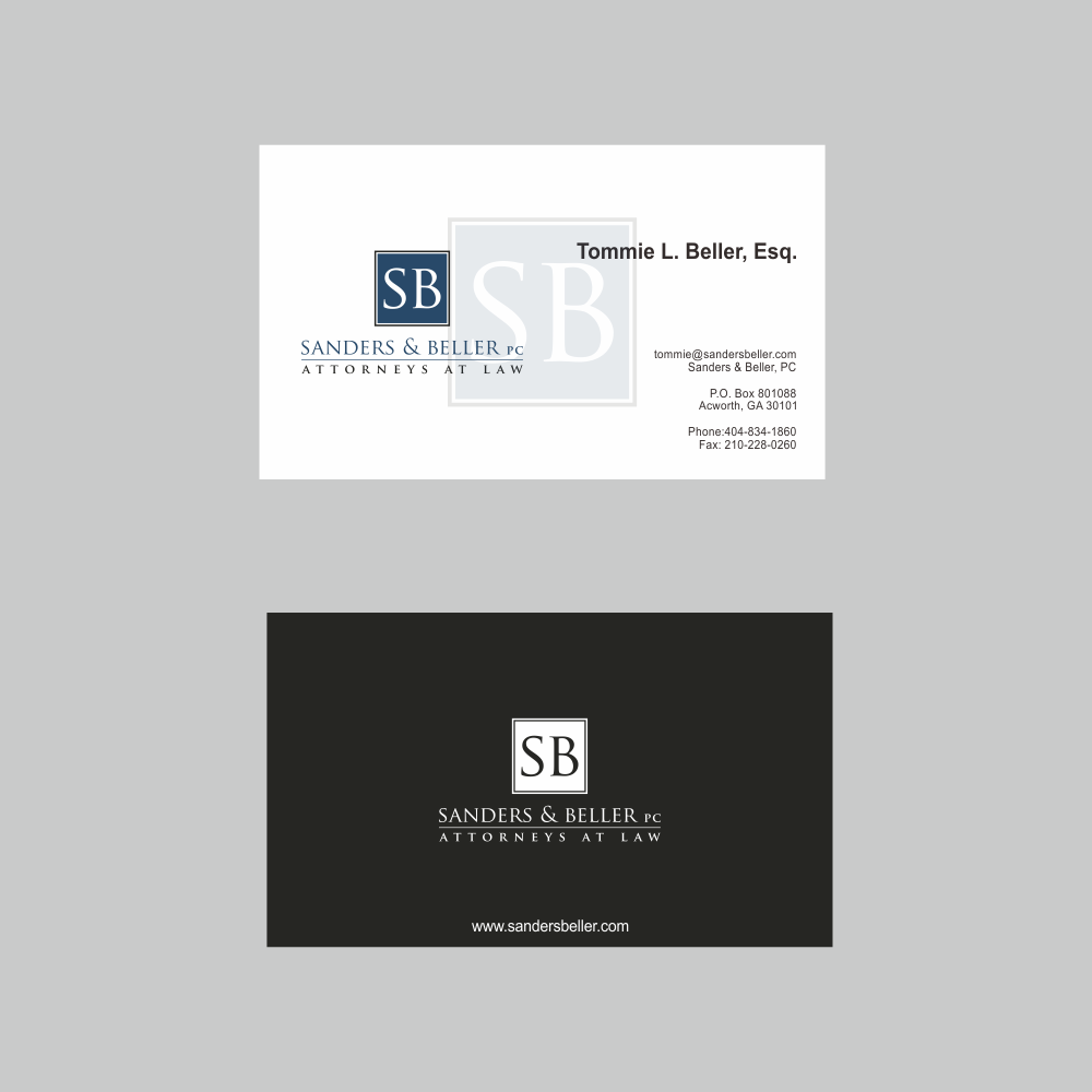 Sanders & Beller PC Attorneys at Law Digital Design 48hourslogo