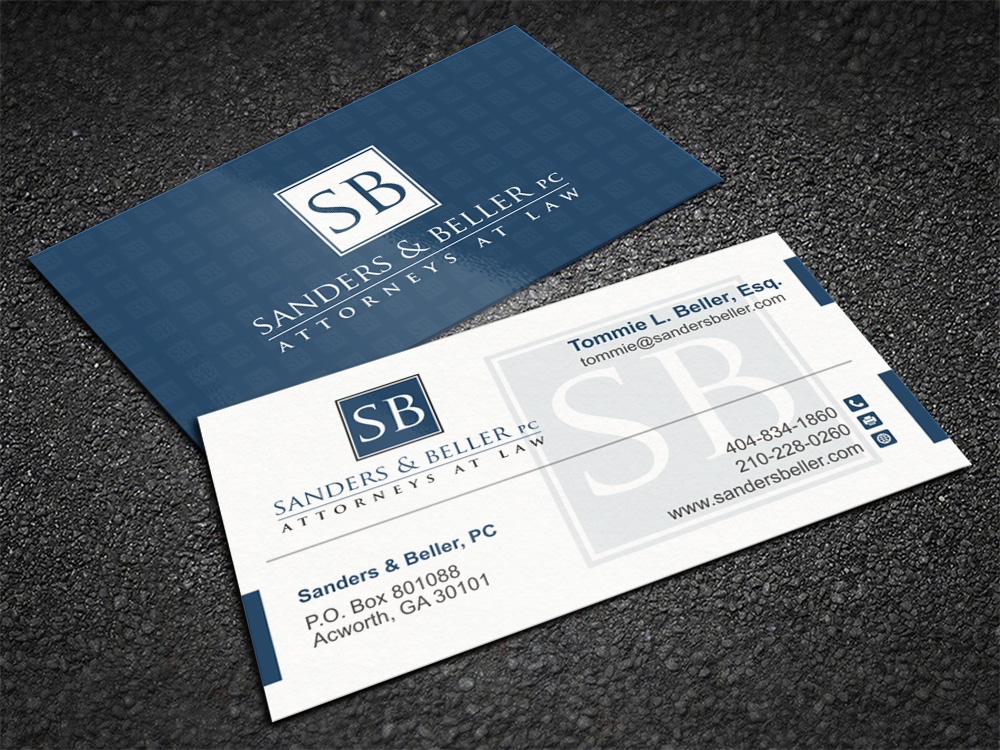 Sanders & Beller PC Attorneys at Law Digital Design 48hourslogo