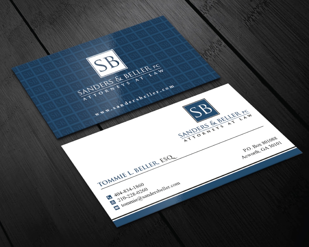 Sanders & Beller PC Attorneys at Law Digital Design 48hourslogo