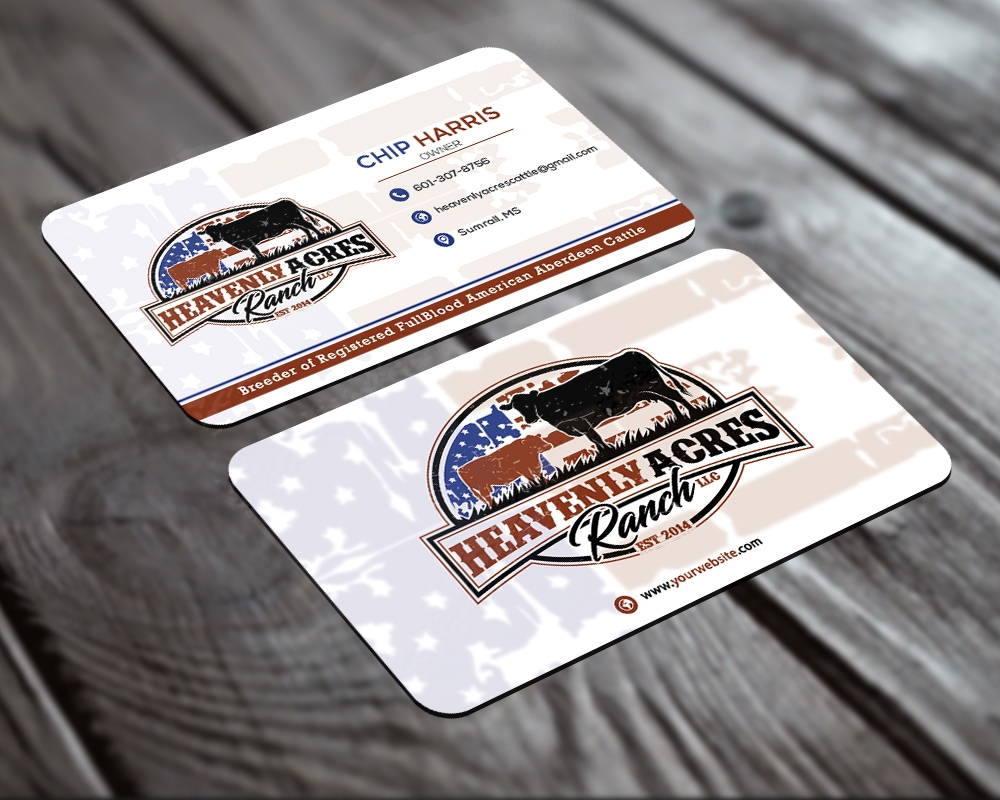 Heavenly Acres Ranch, LLC logo design by MastersDesigns