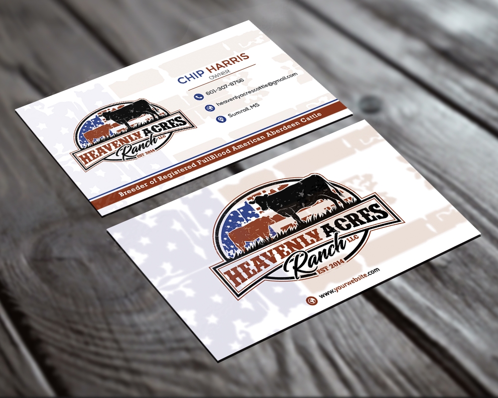 Heavenly Acres Ranch, LLC logo design by MastersDesigns