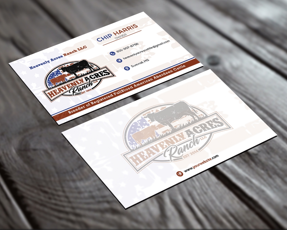 Heavenly Acres Ranch, LLC logo design by MastersDesigns