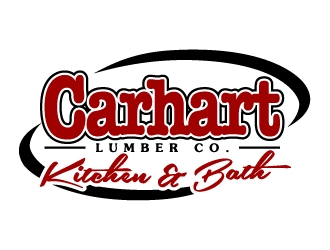 Carhart Lumber Co. - Need to add Kitchen & Bath to the original logo logo design by akilis13
