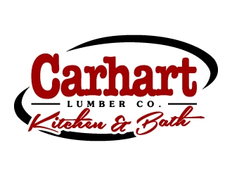 Carhart Lumber Co. - Need to add Kitchen & Bath to the original logo logo design by akilis13