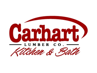 Carhart Lumber Co. - Need to add Kitchen & Bath to the original logo logo design by akilis13