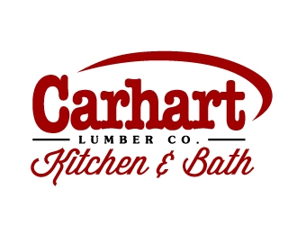 Carhart Lumber Co. - Need to add Kitchen & Bath to the original logo logo design by akilis13