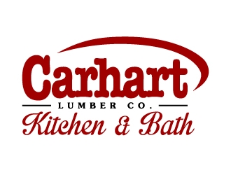Carhart Lumber Co. - Need to add Kitchen & Bath to the original logo logo design by akilis13