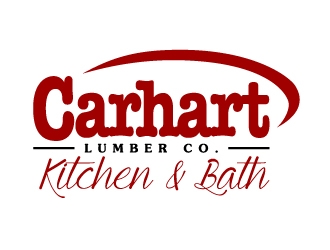 Carhart Lumber Co. - Need to add Kitchen & Bath to the original logo logo design by akilis13