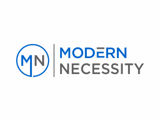 Modern Necessity  logo design by haidar