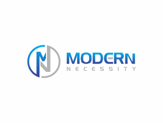 Modern Necessity  logo design by giphone