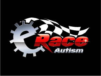 eRace Autism logo design by esso