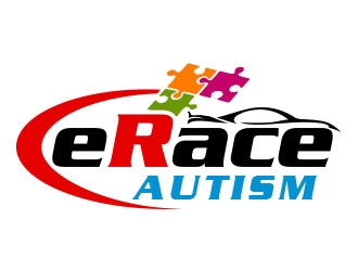 eRace Autism logo design by Sorjen