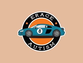 eRace Autism logo design by Gilu