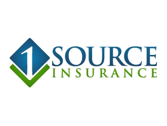 1 Source Insurance logo design by nexgen