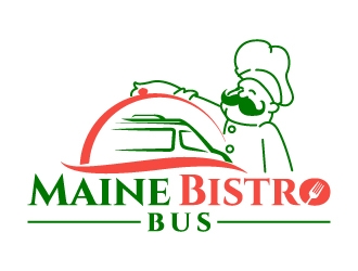 Maine Bistro Bus logo design by jaize