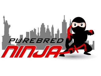 Purebred Ninja logo design by karjen