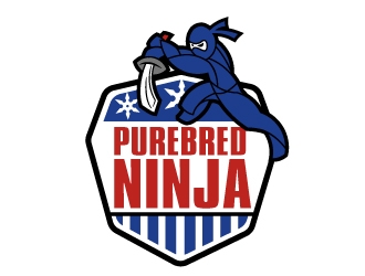 Purebred Ninja logo design by aRBy