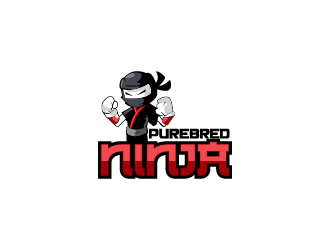 Purebred Ninja logo design by Donadell