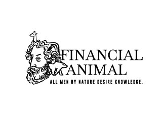 [Name] Financial Animal [Slogan or Tag Line] All men by nature desire knowledge. logo design by Roco_FM