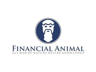 [Name] Financial Animal [Slogan or Tag Line] All men by nature desire knowledge. logo design by nurul_rizkon
