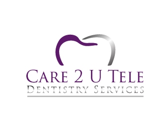 Care 2 U   Tele-Dentistry Services    logo design by tukangngaret