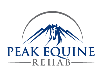 Peak Equine Rehab logo design by scriotx