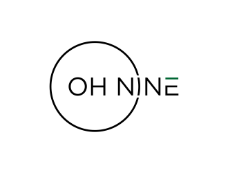Oh Nine logo design by hidro