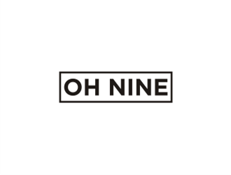 Oh Nine logo design by sheilavalencia