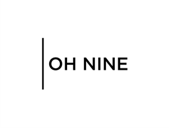 Oh Nine logo design by sheilavalencia
