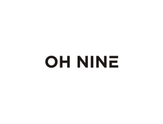 Oh Nine logo design by sheilavalencia