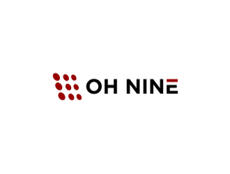 Oh Nine logo design by sheilavalencia
