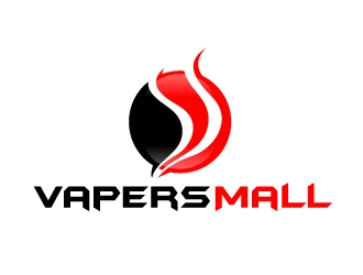 Vapers Mall logo design by ElonStark