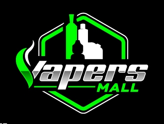 Vapers Mall logo design by jaize