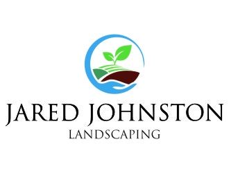 Jared Johnston Landscaping logo design by jetzu