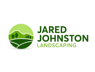 Jared Johnston Landscaping logo design by akilis13