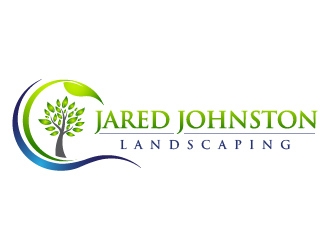 Jared Johnston Landscaping logo design by usef44