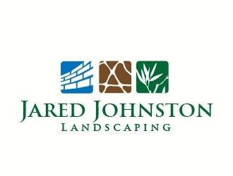 Jared Johnston Landscaping logo design by avatar