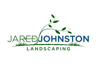Jared Johnston Landscaping logo design by aRBy