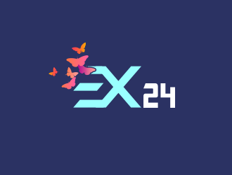 EX24 logo design by ROSHTEIN