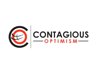Contagious Optimism  logo design by fantastic4